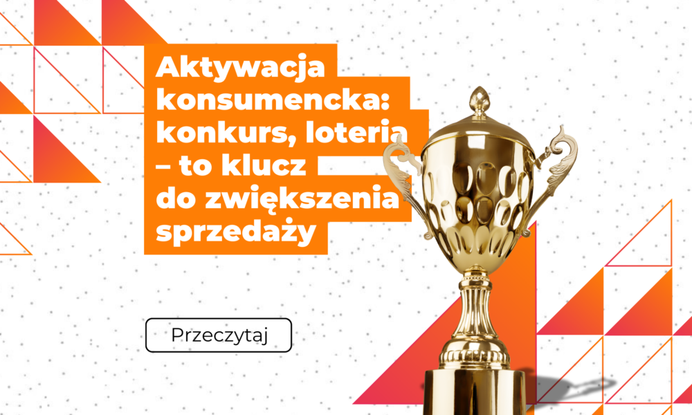 grafika z jasnym tłem i złotym pucharem, nazwa artykułu na pomarańczowym tle